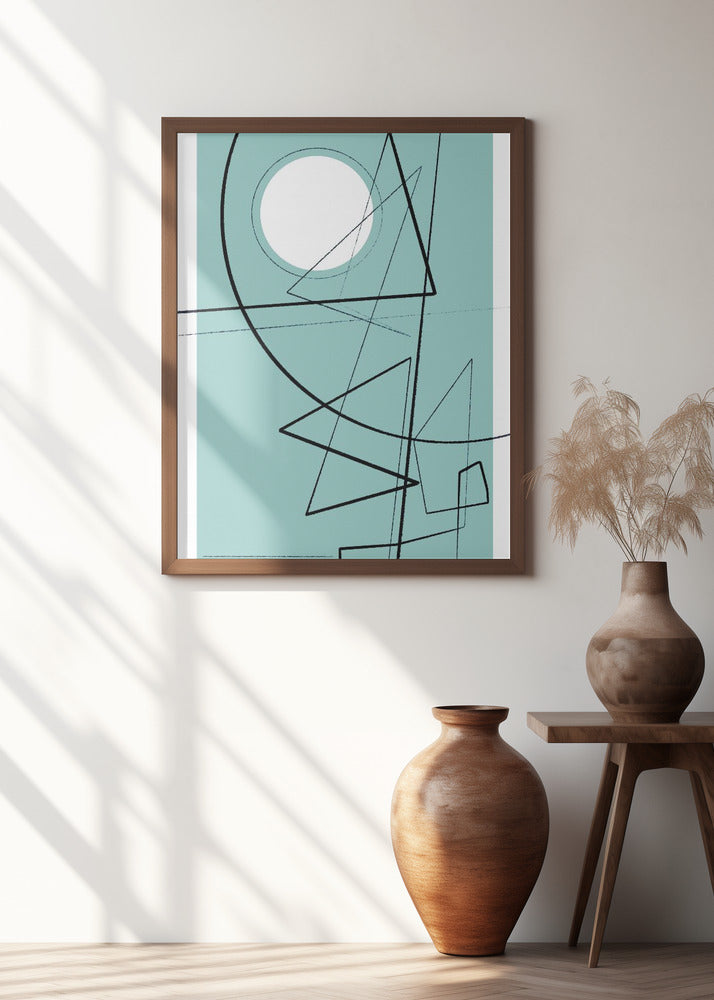 Angular Lines No 20 Poster